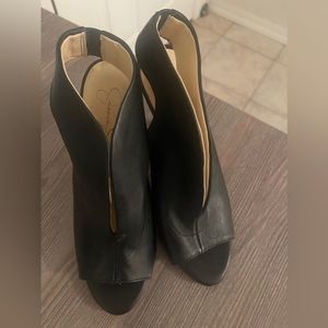 Jessica Simpson black high heels
